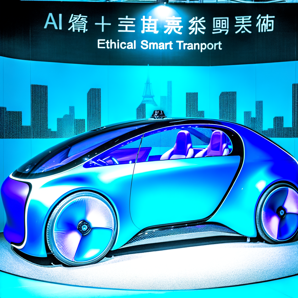 AI-driven car revolutionizes ethical smart transport.