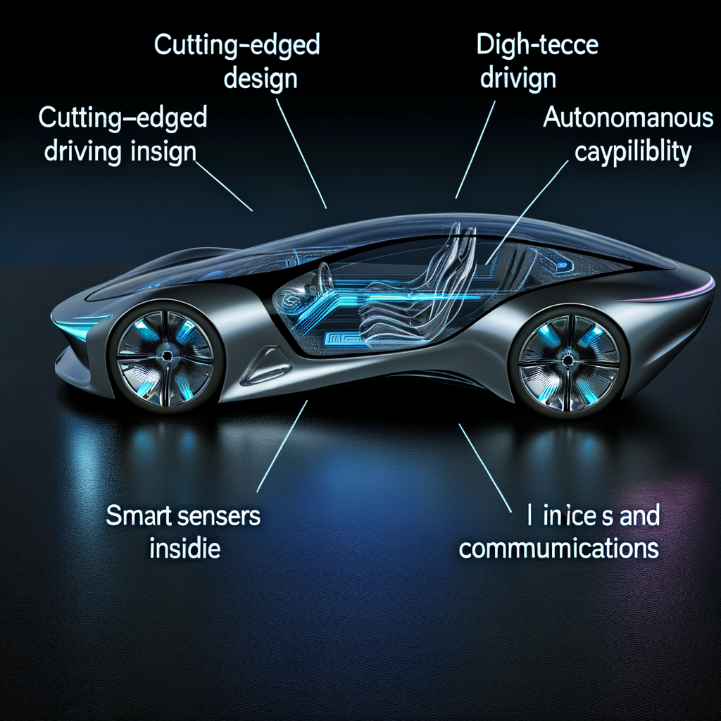 Audi's futuristic vehicle showcasing AI advancements.