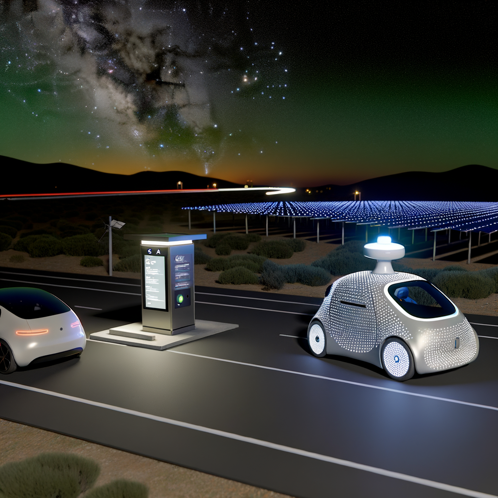 Autonomous electric cars revolutionize sustainable travel.