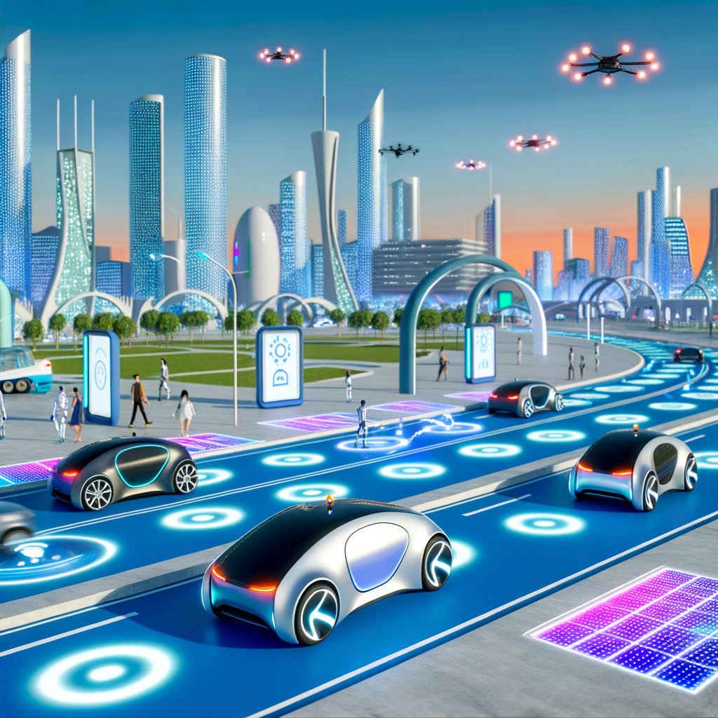 Electric cars and AI shaping future roads.