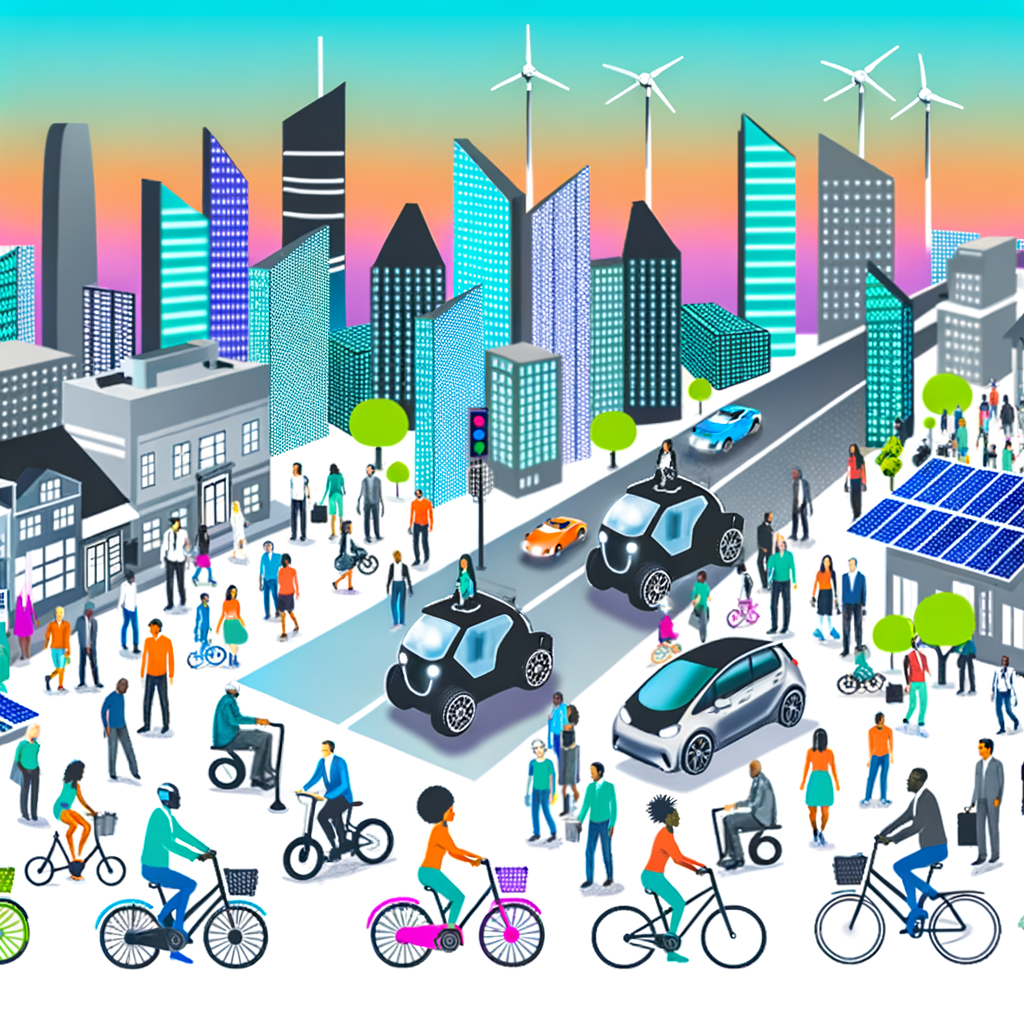 EVs, bikes, AVs converge in smart city.