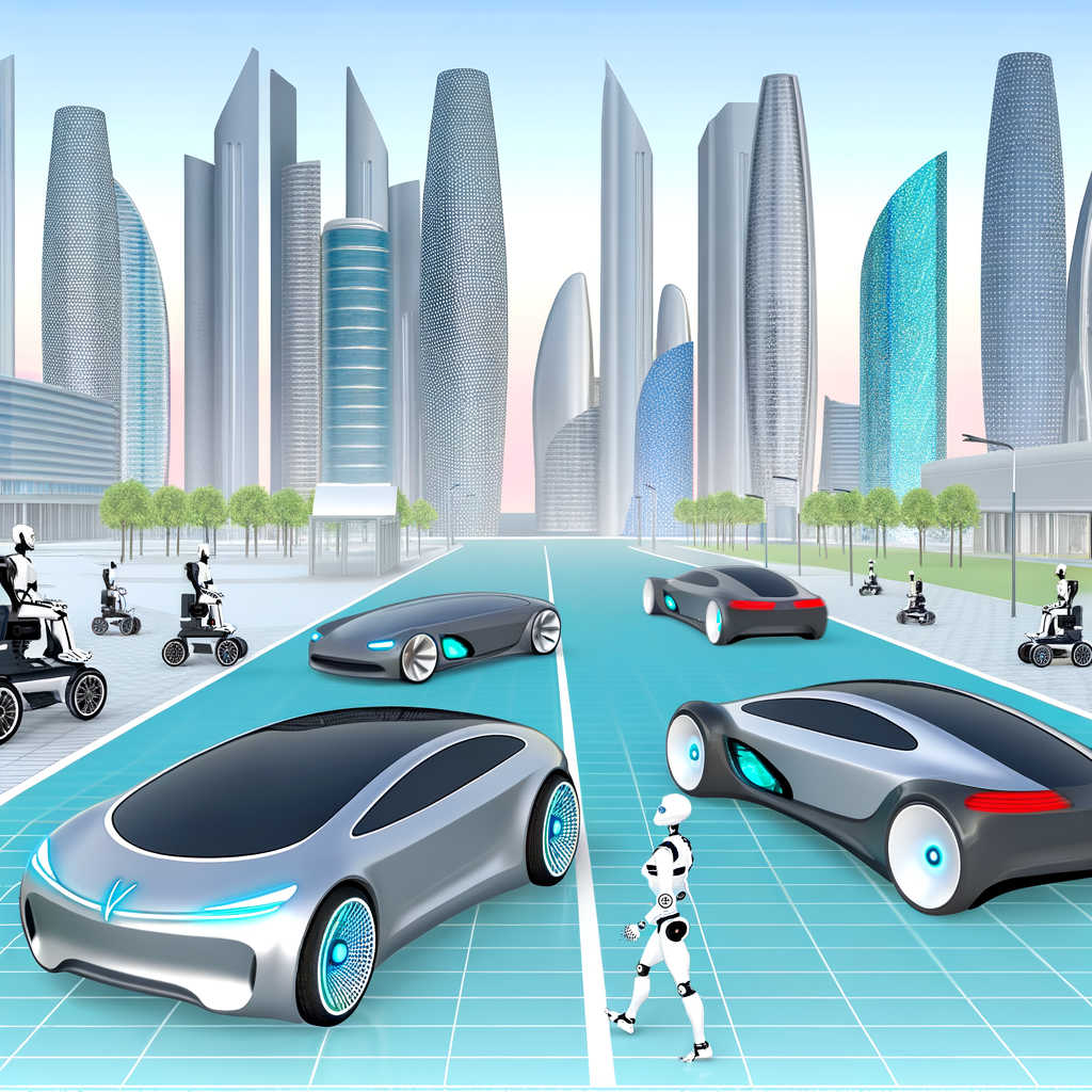 Futuristic cars showcasing electric and autonomous technology.