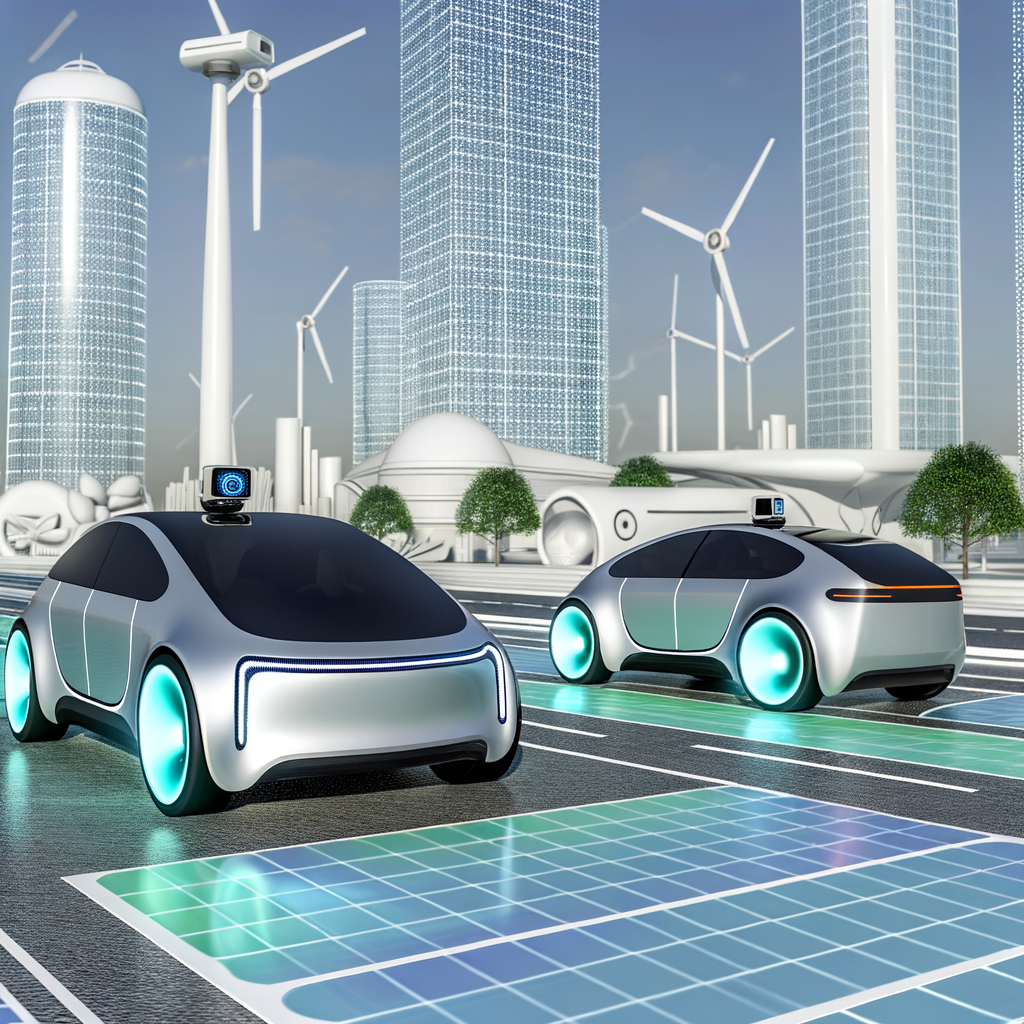 Futuristic cars showcasing electrification and autonomy.