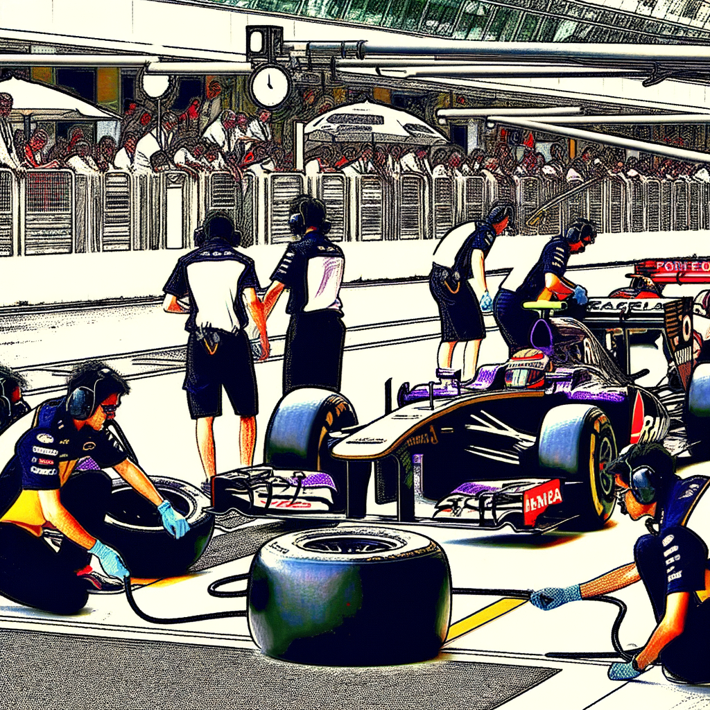 Formula 1 race, teams, drivers, speed.