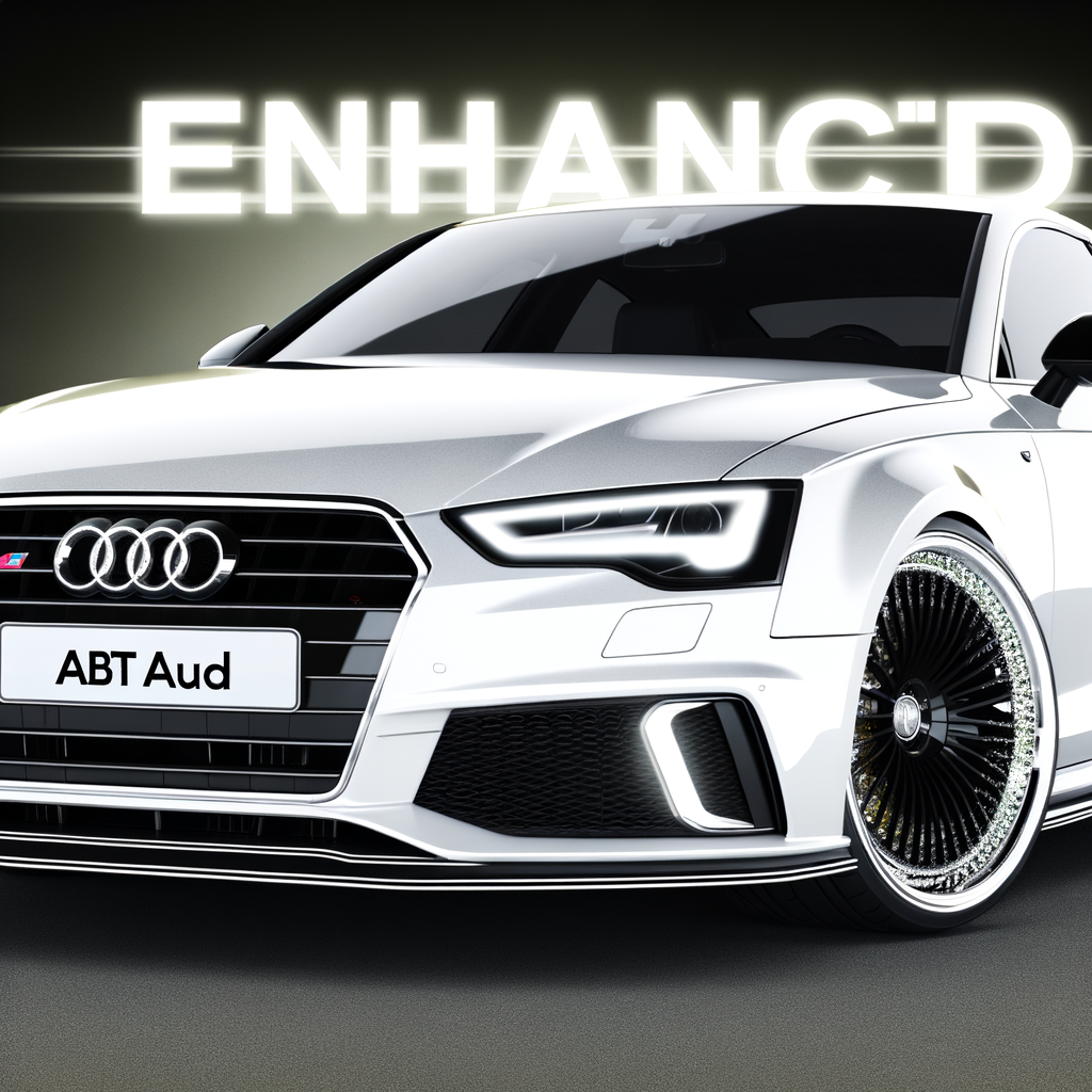 Custom ABT Audi, sleek, enhanced, powerful.