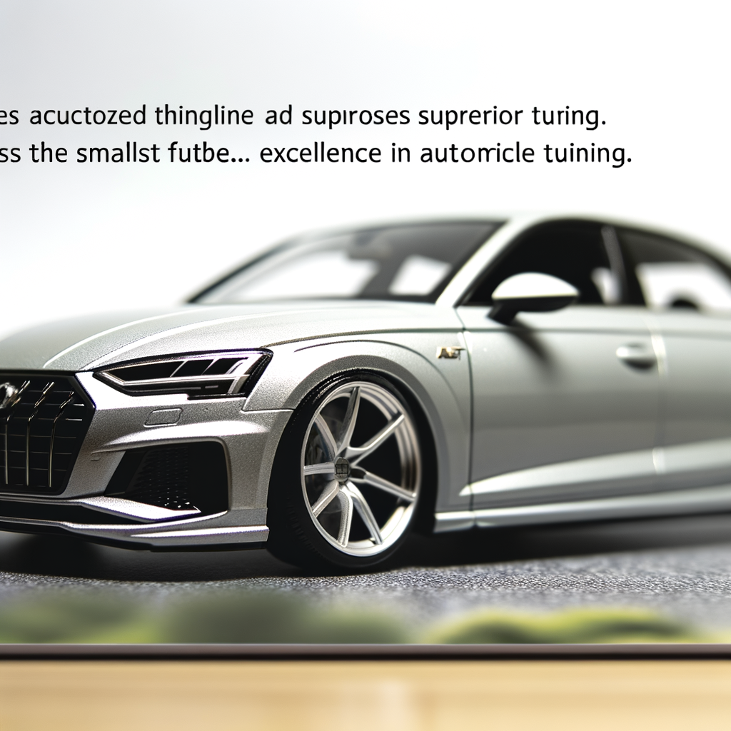 Customized ABT Audi showcases sleek, superior tuning.