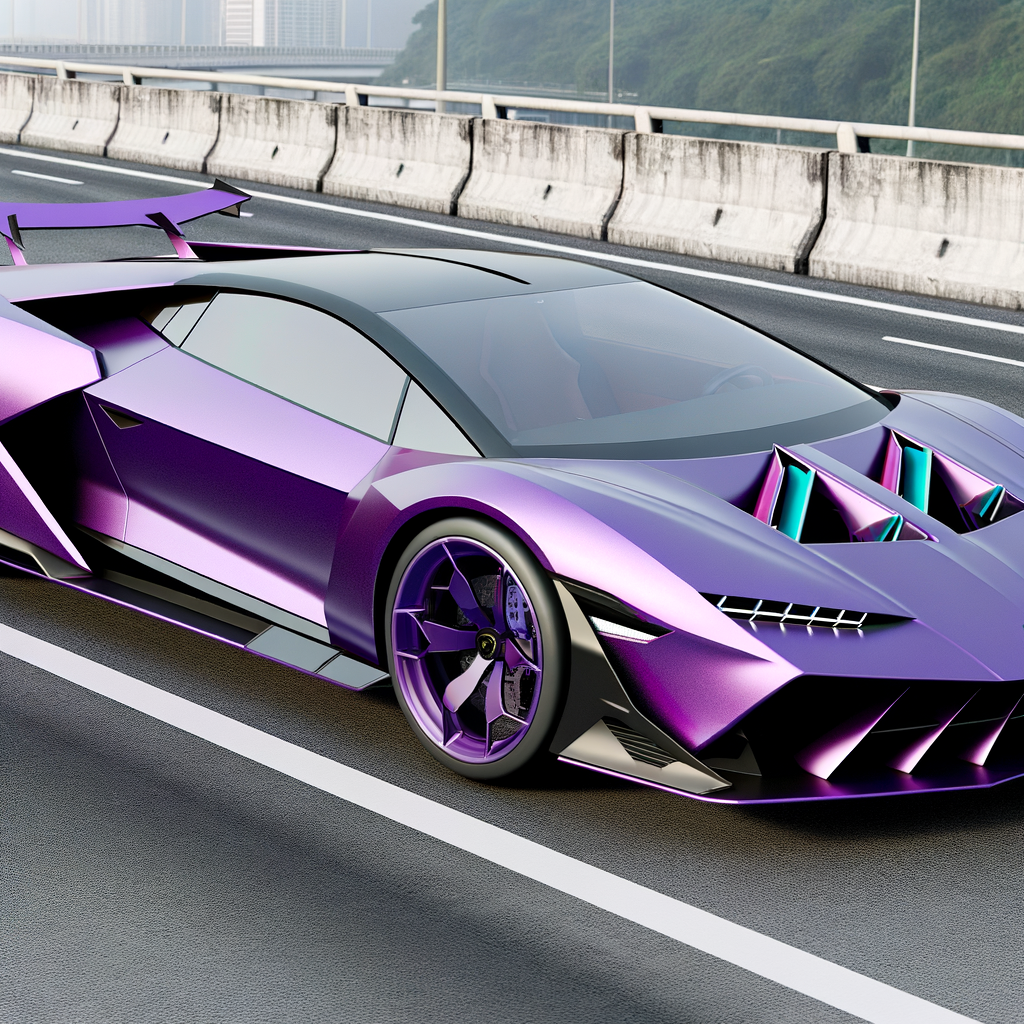 Lamborghini Sian FKP 37, sleek hybrid.