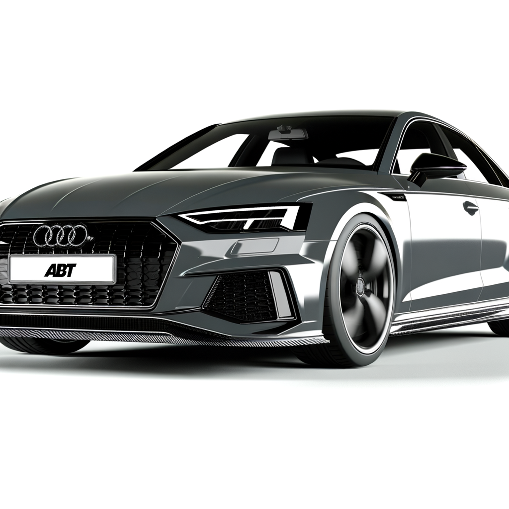 ABT-tuned Audi, sleek, powerful, bespoke.