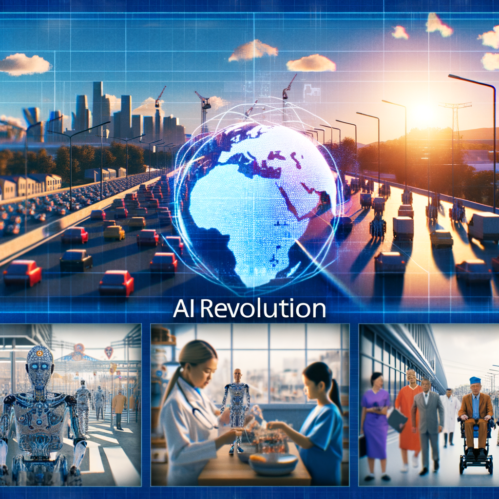 AI revolution sparks global industry transformation.