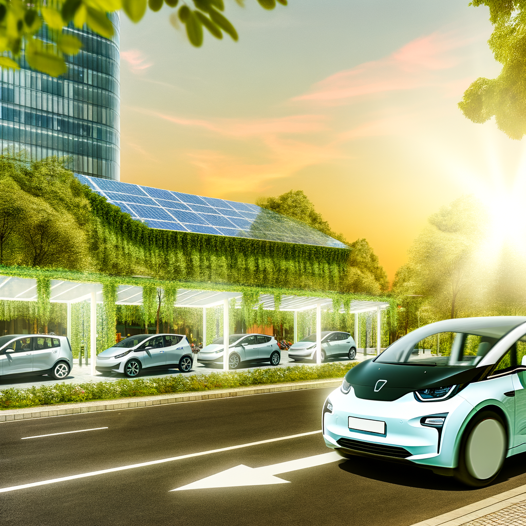 Electric vehicles lead urban sustainability transformation.