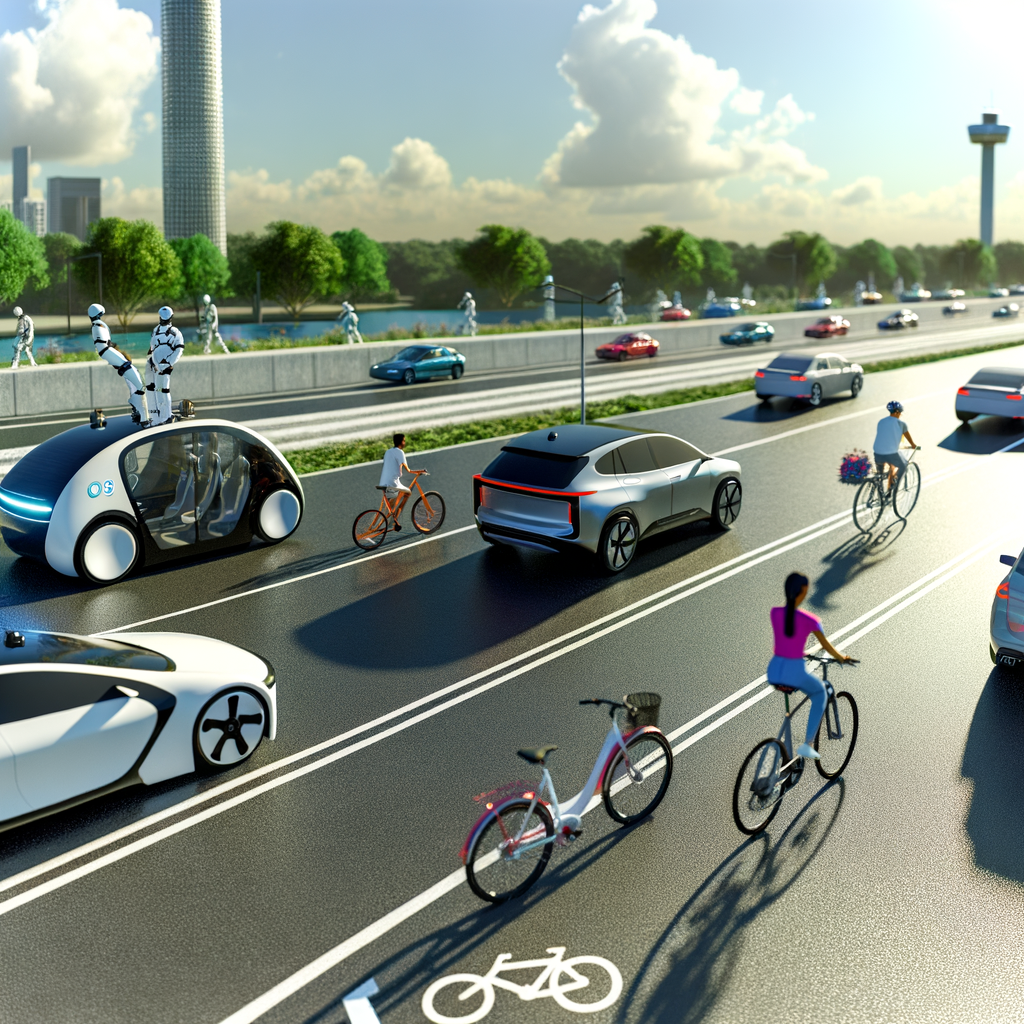 Future mobility panorama: EVs, bikes, autonomous.