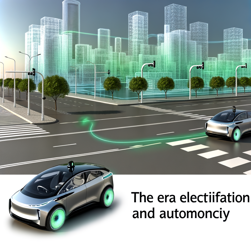 Electric, autonomous cars shaping the future.