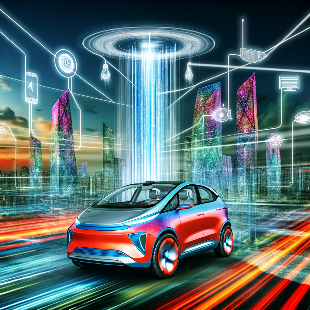 Electric cars advance under digital transformation.