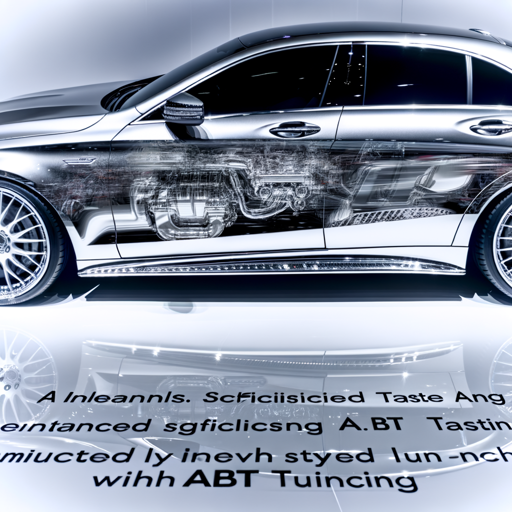 ABT-tuned cars exude speed, style, sophistication.