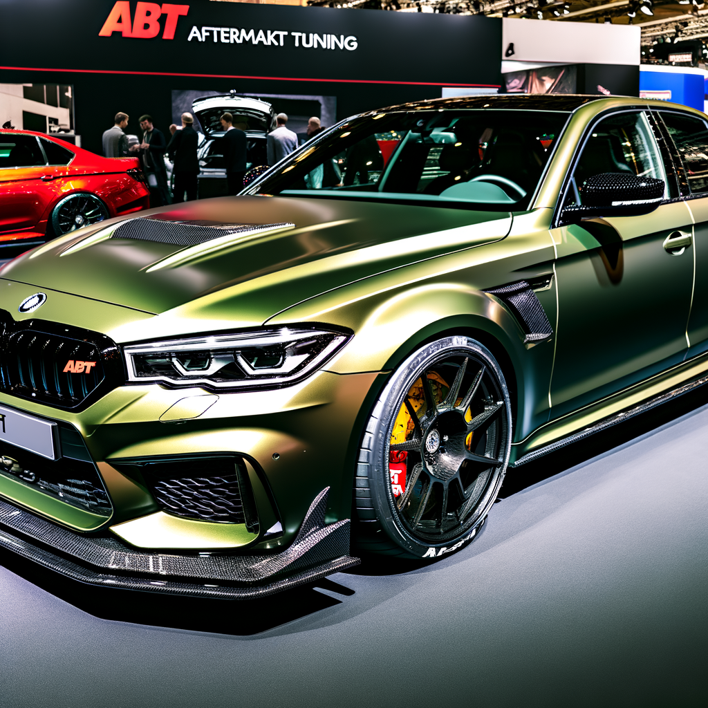 ABT-tuned cars exuding power and exclusivity.