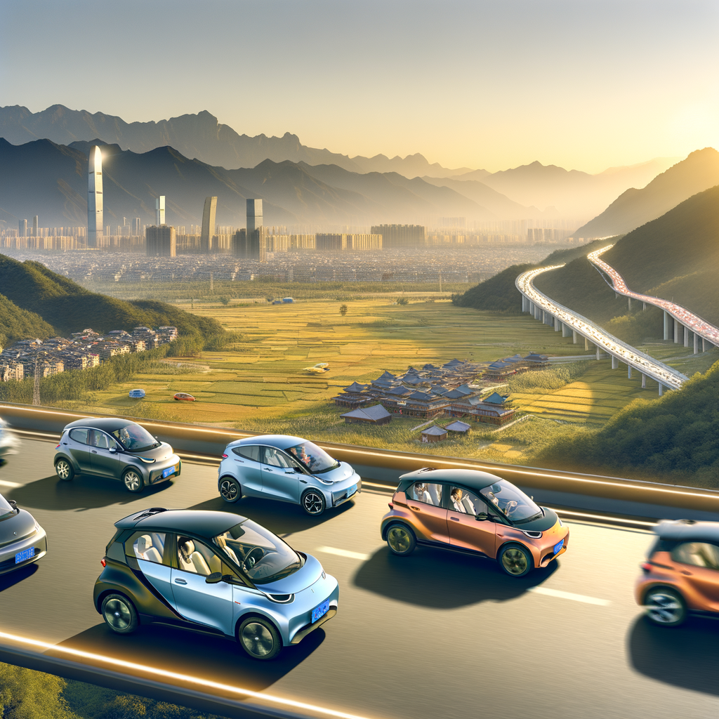 Electric cars navigate China's dynamic landscape.