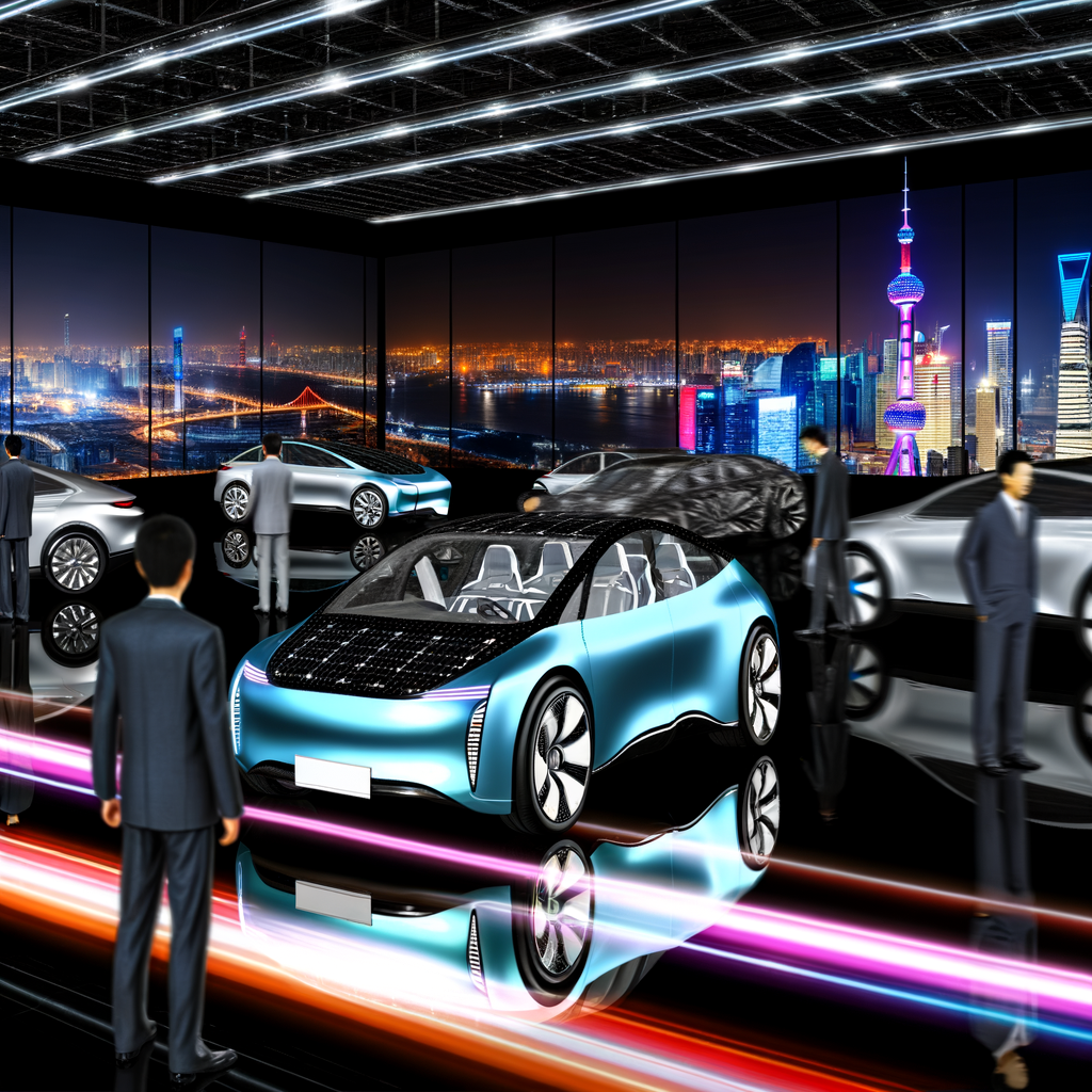 Electric vehicles illuminate China's automotive future.