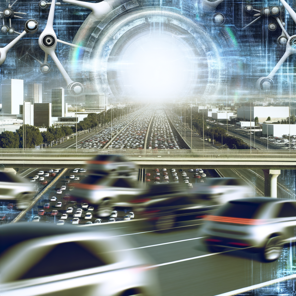 Futuristic AI integrates politics with autonomous cars.