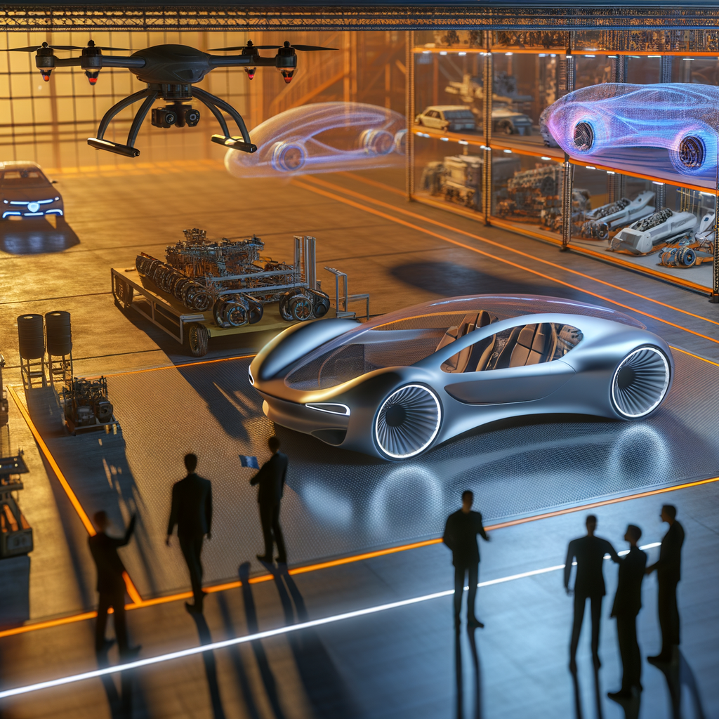 Innovative automotive hub propelling future mobility.