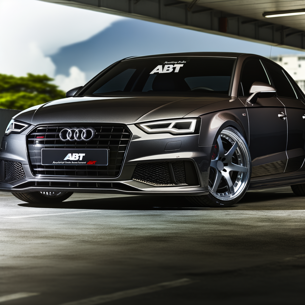 ABT-tuned Audi, dynamic and impeccably styled.