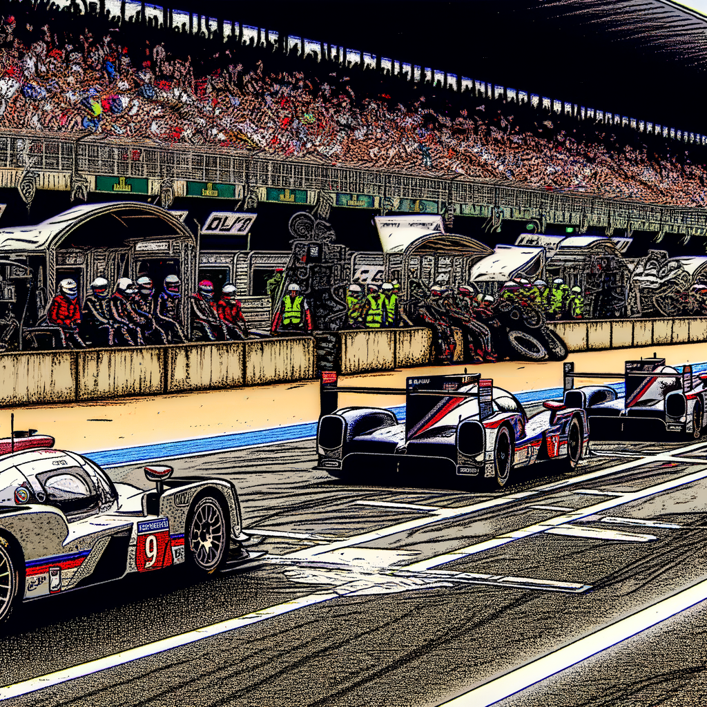 Le Mans race captured through dynamic storytelling.