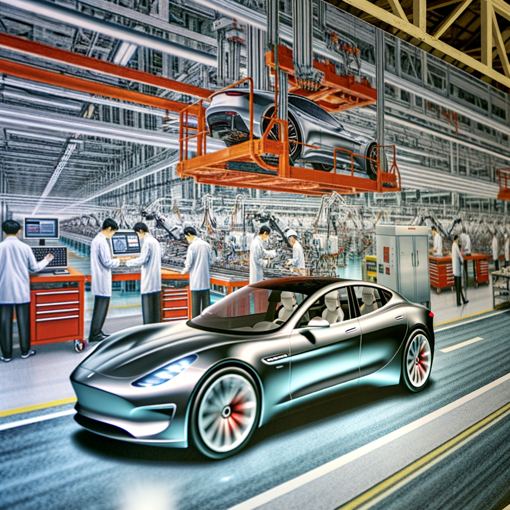 Dynamic automotive industry innovation and success.