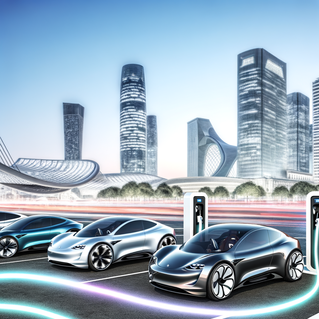 Electric cars zoom into future trends.