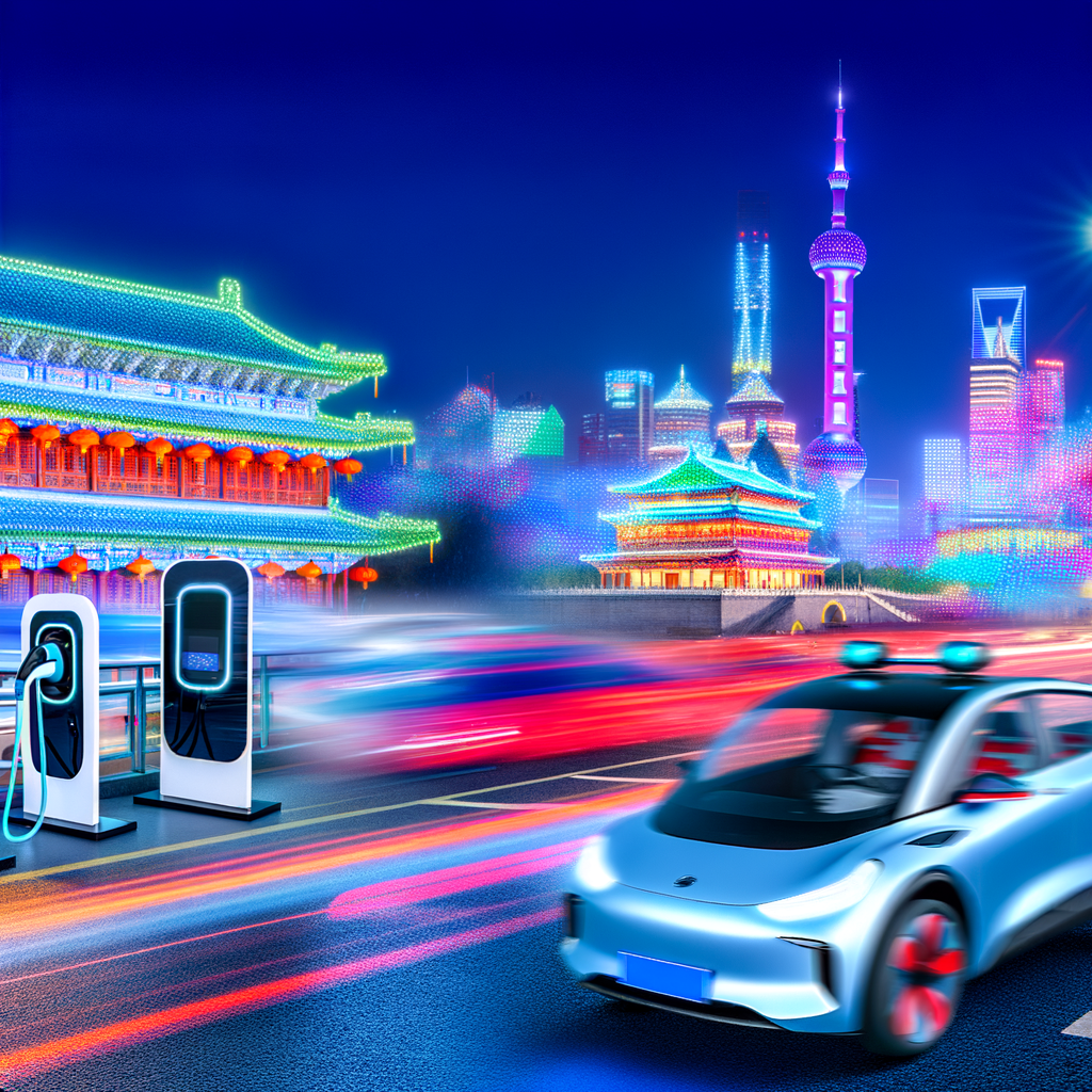 Electric vehicles illuminate China's automotive future.