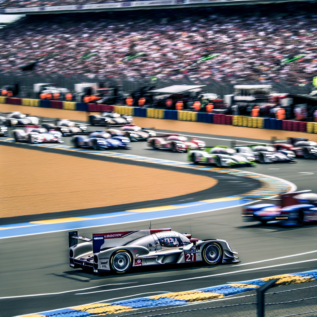 Le Mans race: intense, dynamic, and immersive.