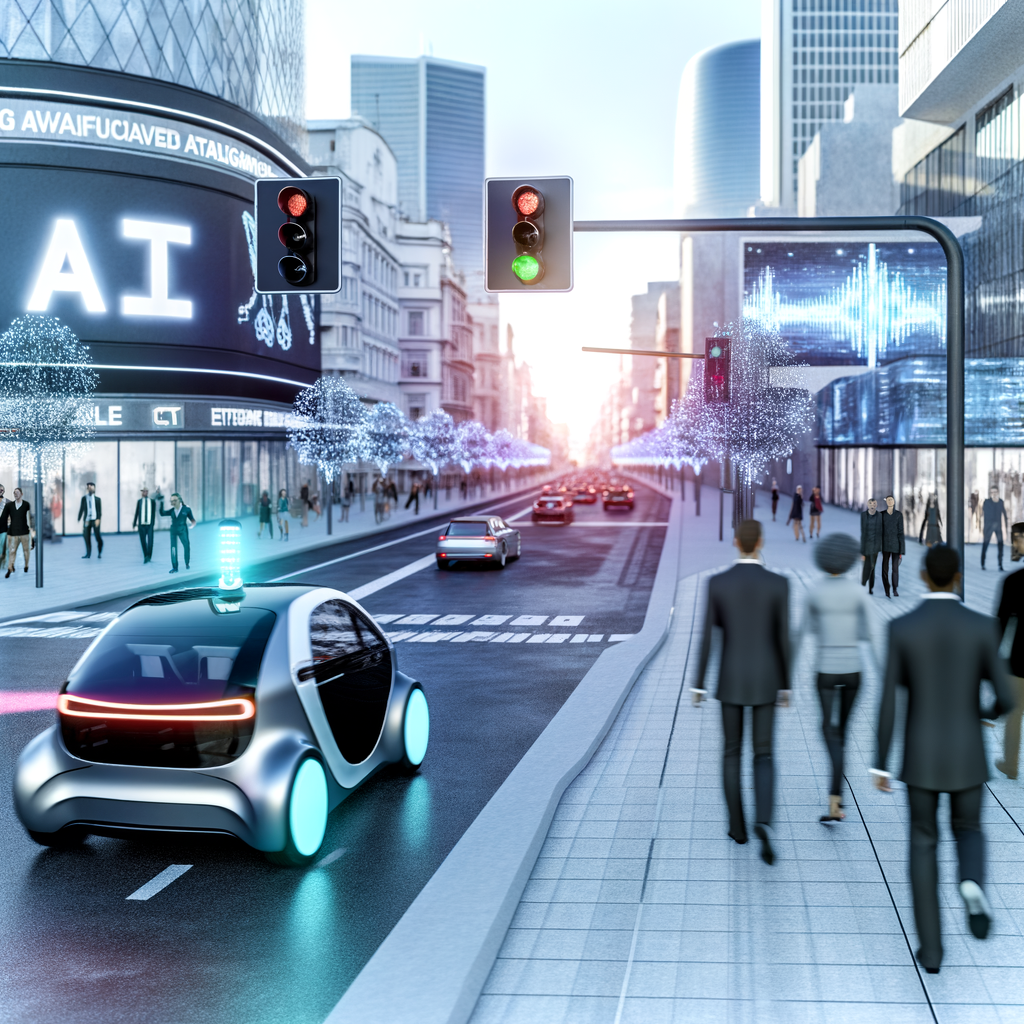 Electric cars and AI shaping future mobility.