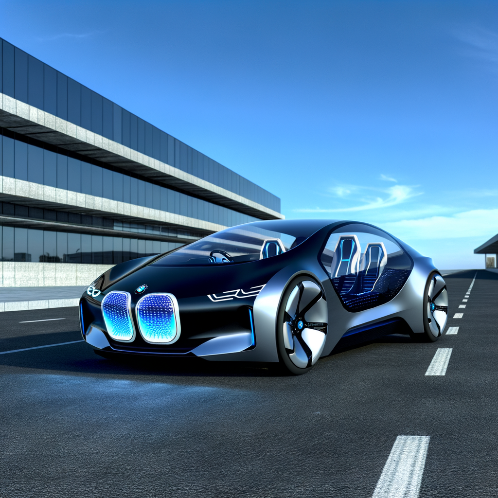 BMW's futuristic electric vehicles showcase innovation.