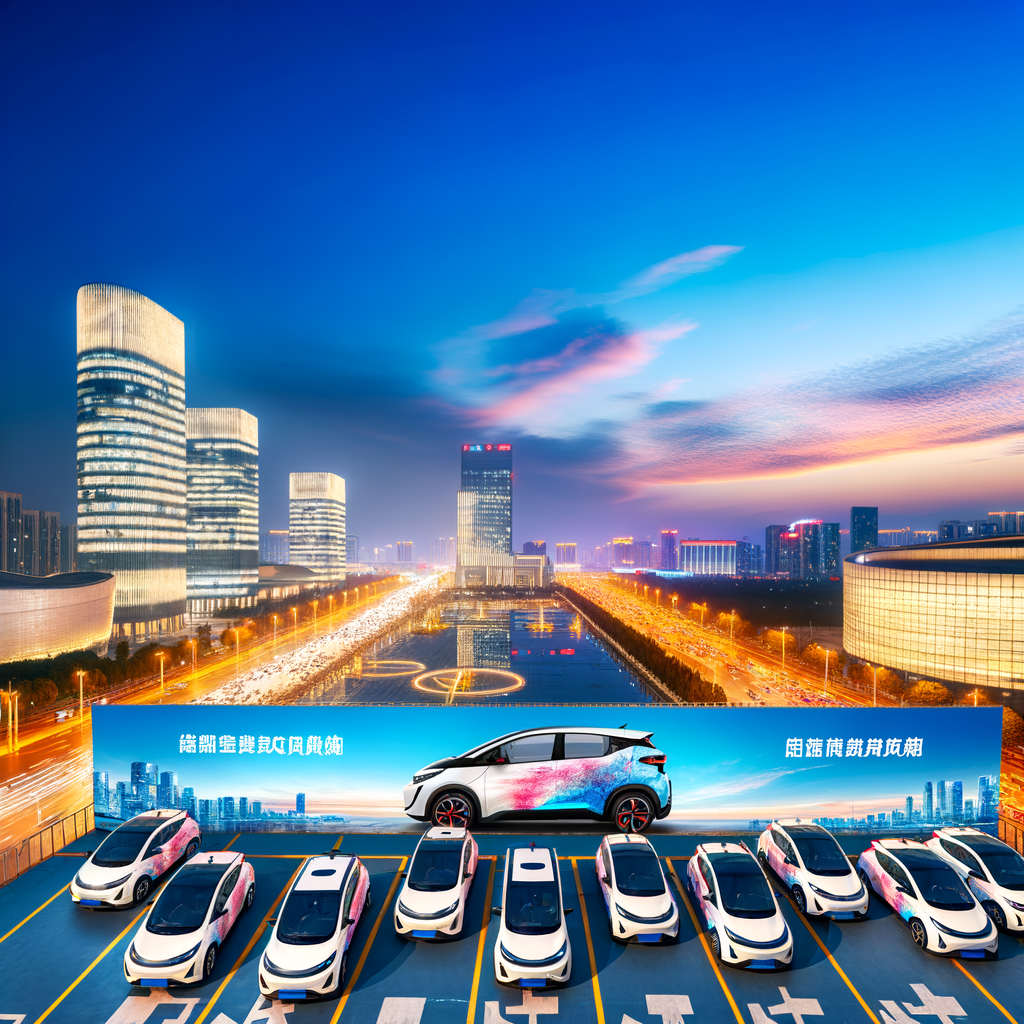 EVs and NEVs dominate China's skyline.