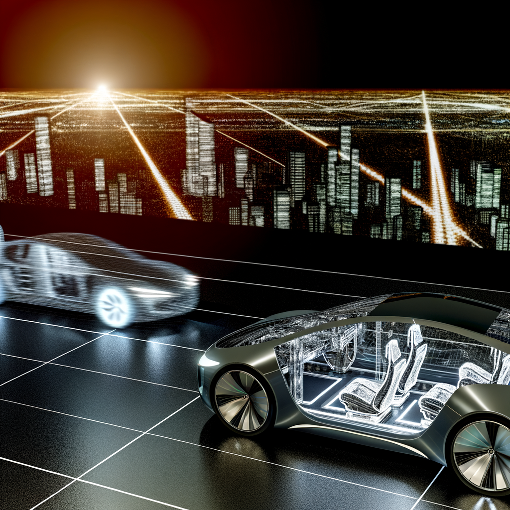 Futuristic cars showcasing innovation and sustainability.