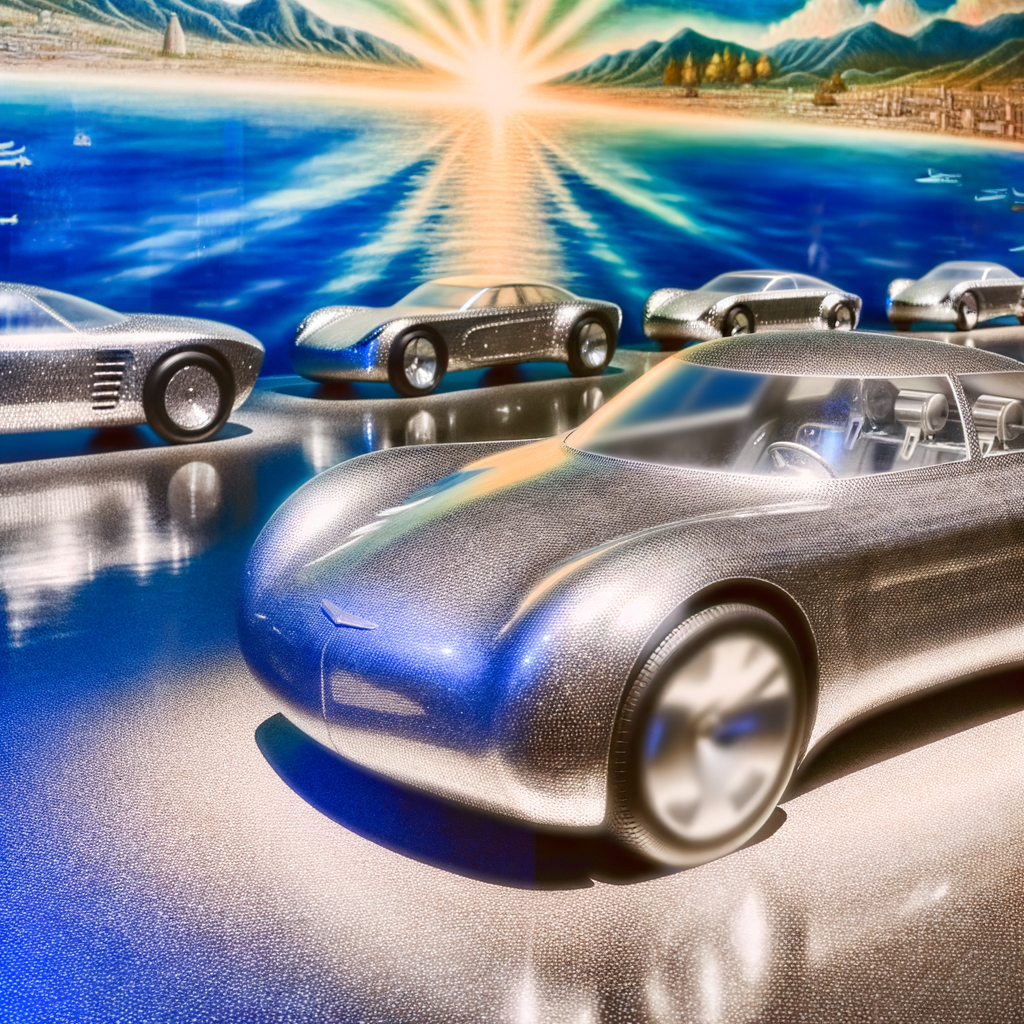 Futuristic cars showcasing technology and sustainability.