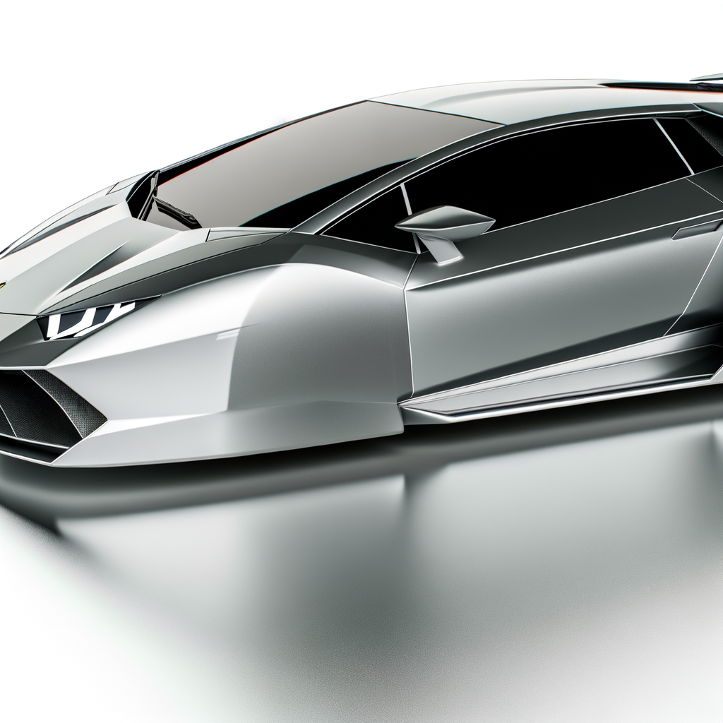 Sleek Lamborghini supercar showcasing futuristic design.