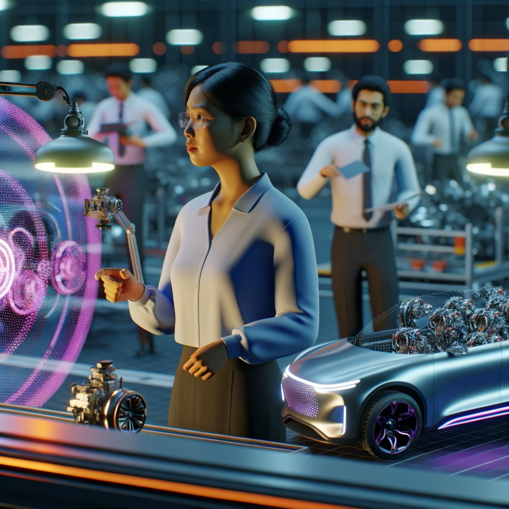 AI-driven political and automotive innovation nexus.