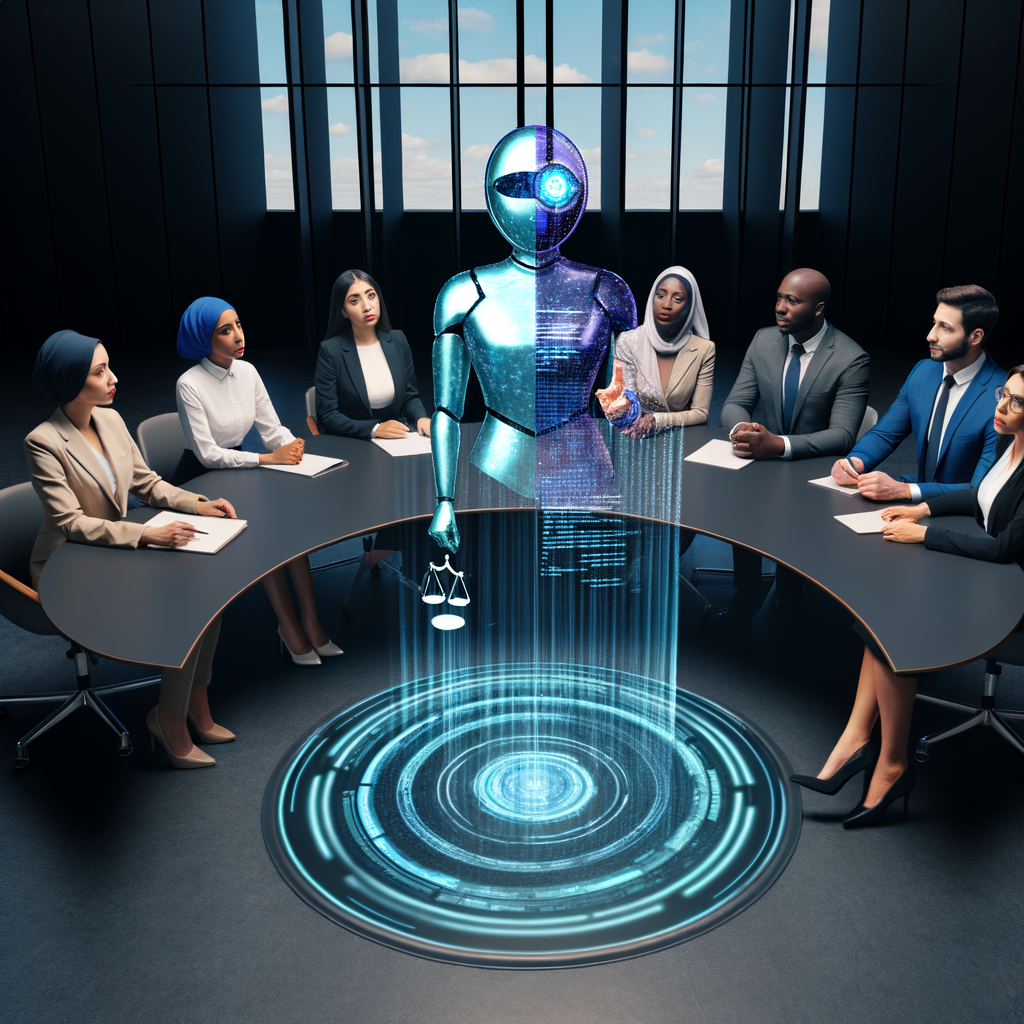 AI lawyer guiding employees through crisis.