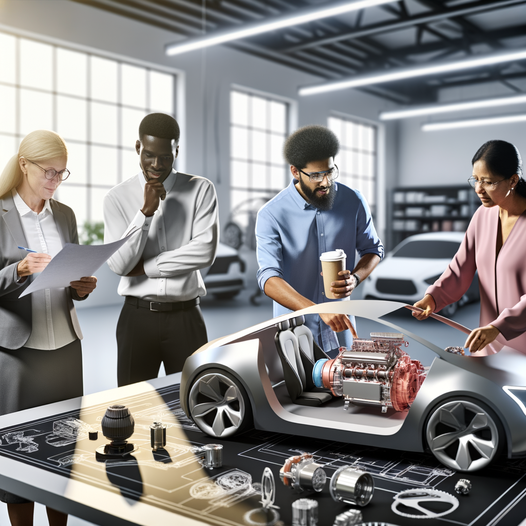 Automotive industry leaders driving innovation, diversity.