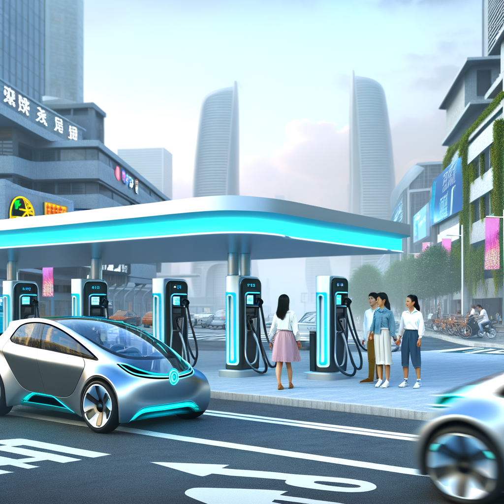 Electric cars and AI shaping future mobility.