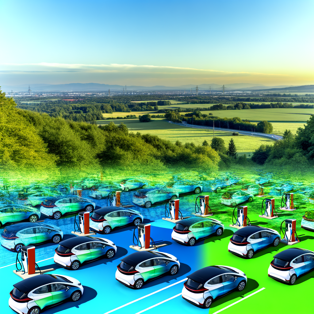 Electric cars forefront industry evolution landscape.