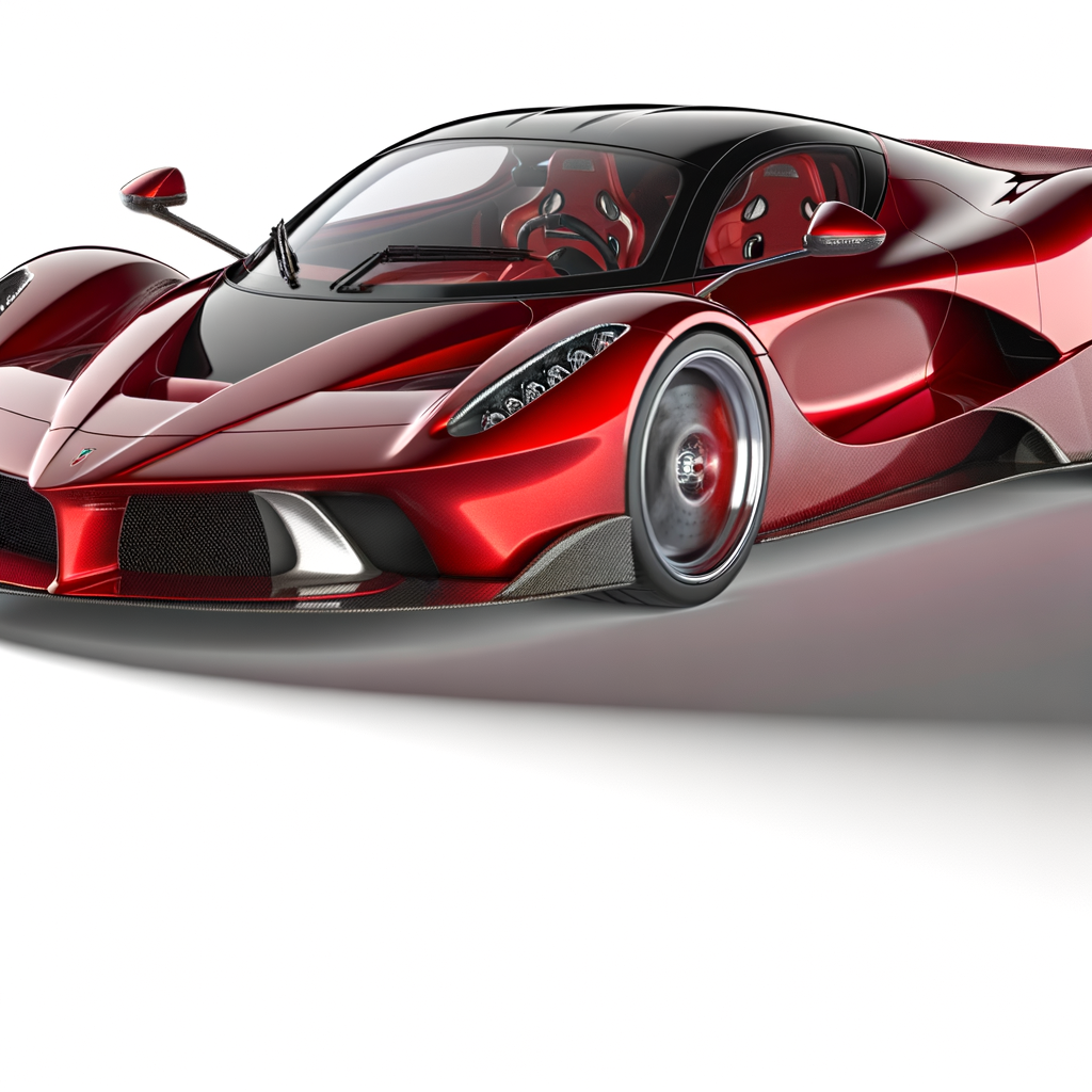 Ferrari hybrid supercar merging tradition, innovation.