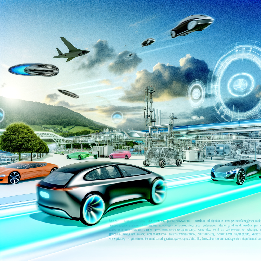 Future cars, digital trends, industry evolution.