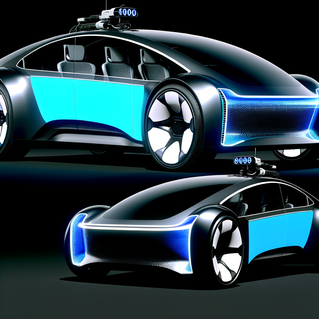 Futuristic cars showcasing technology and sustainability.