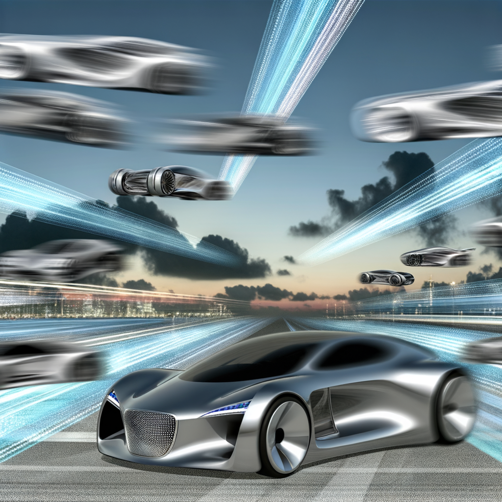 Innovative cars lead in futuristic automotive landscape.