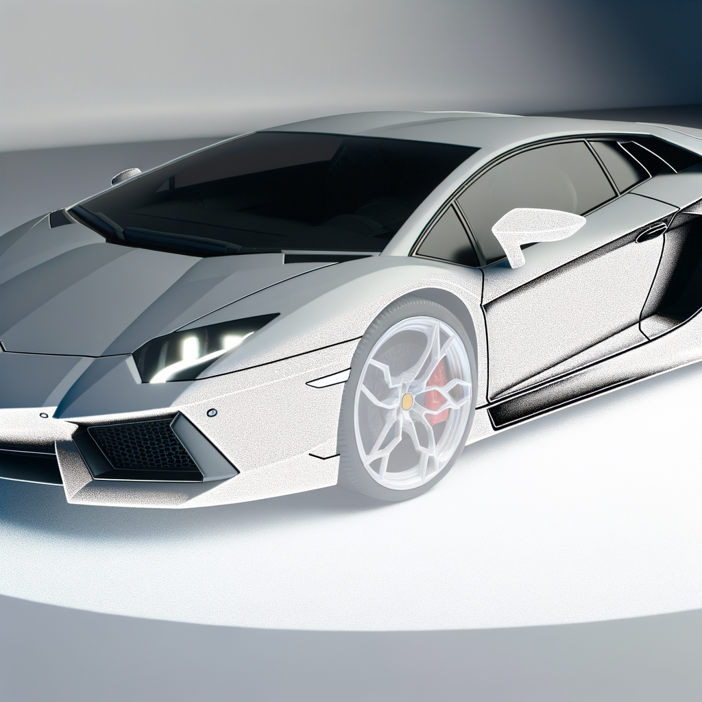 Lamborghini supercar, sleek, luxurious, cutting-edge design.