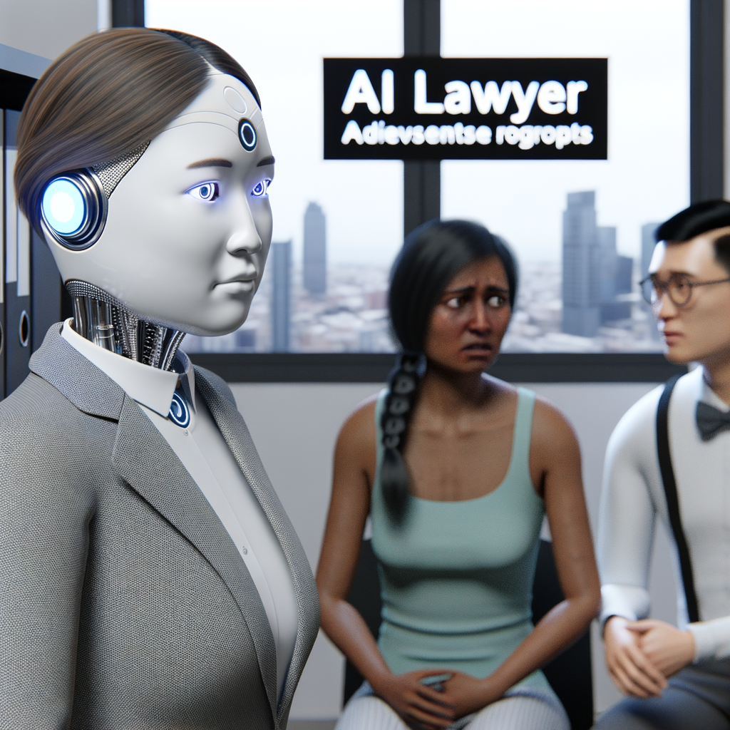 AI lawyer assisting tenants in crisis.