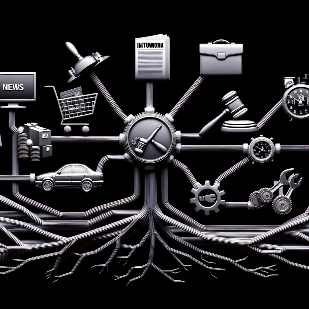 AI-powered network connecting news, politics, automotive.