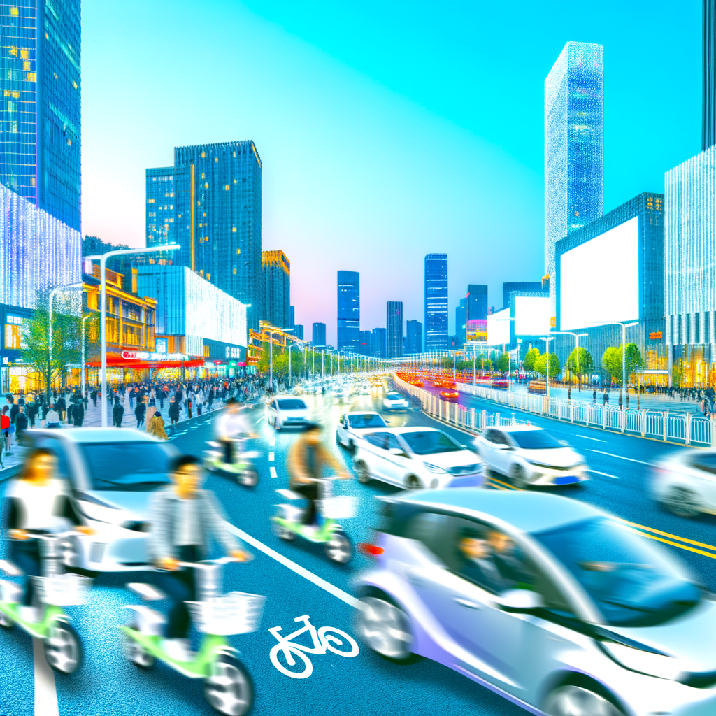 China's automotive boom: EVs lead urban growth.