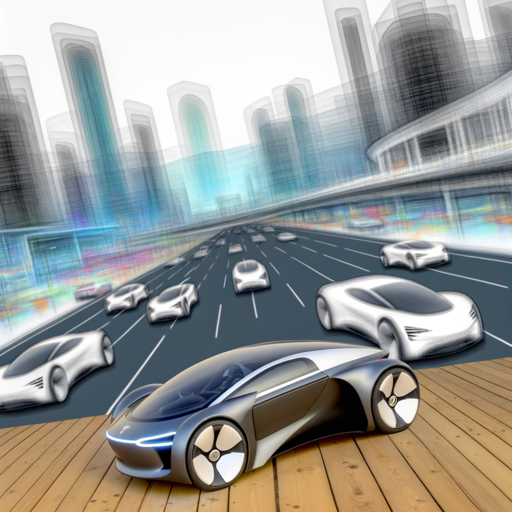 Futuristic cars showcasing electrification and autonomy.