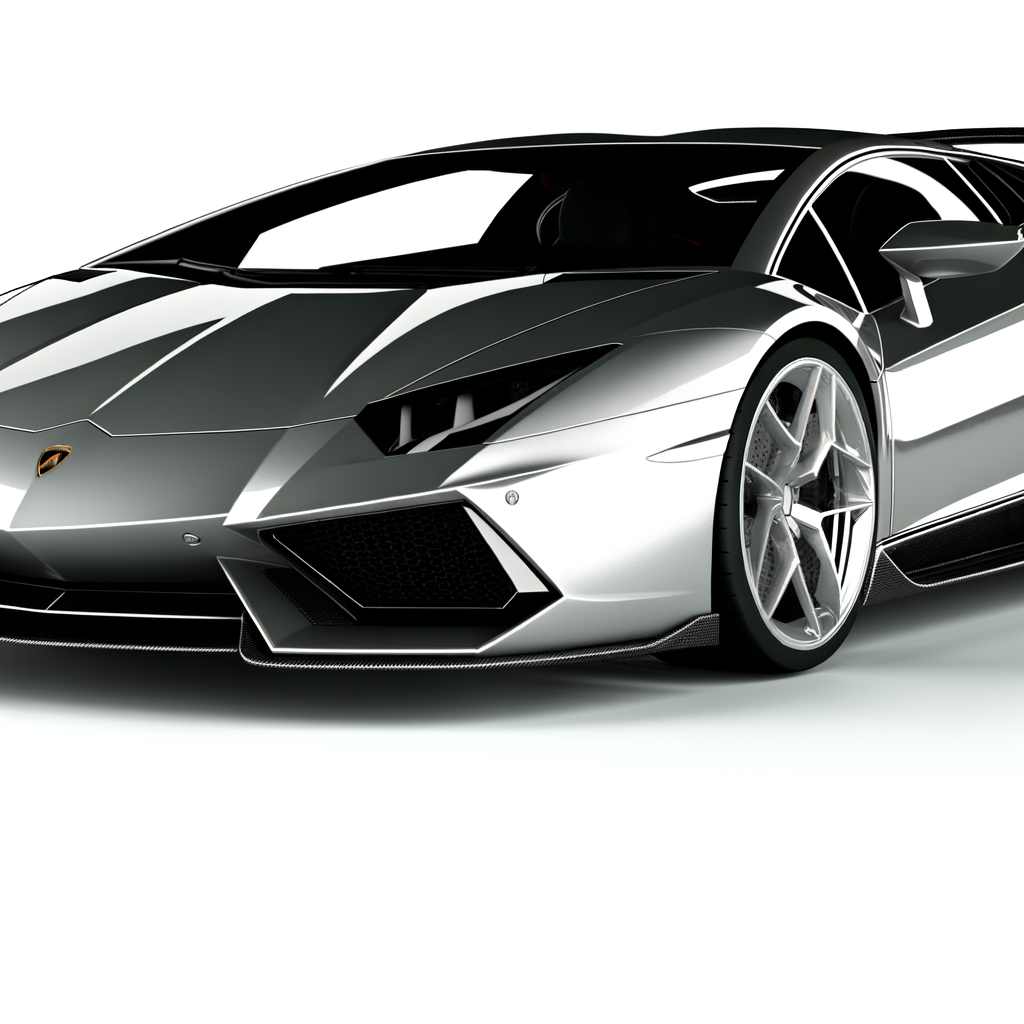 Sleek Lamborghini supercar showcasing Italian innovation.